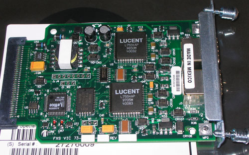 Voice Interface Card 