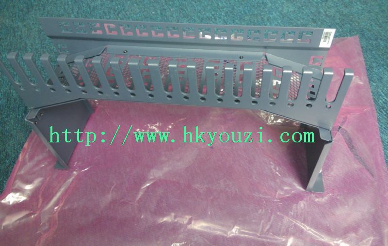 OLT  rear cable rack 